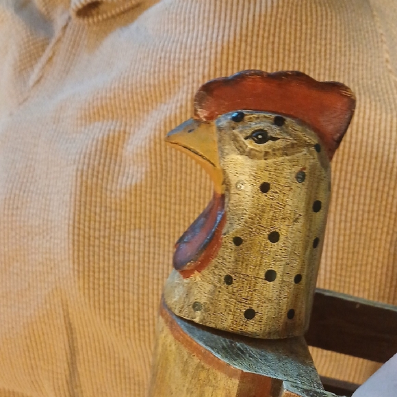 Rustic Wooden Chicken Basket - Picture 7 of 15